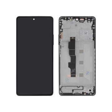 Complete Screen Black Redmi Note 13 5G (With Frame) (ReLife)