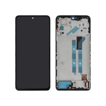 Complete Screen Black Redmi Note 12 Pro 4G (With Frame) (ReLife)