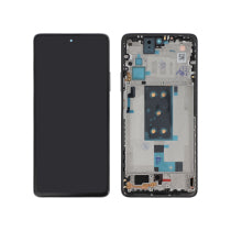 Complete Screen Black Xiaomi Mi 11 Lite 4G/5G/NE (With frame) (Relife)