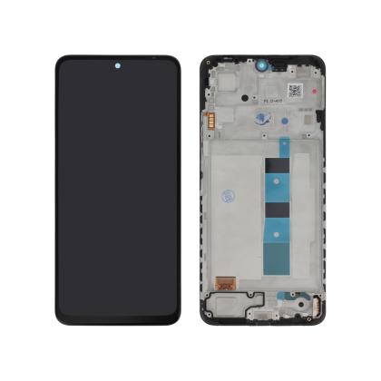 Complete Screen Black Redmi Note 12 4G (With Frame) (ReLife)